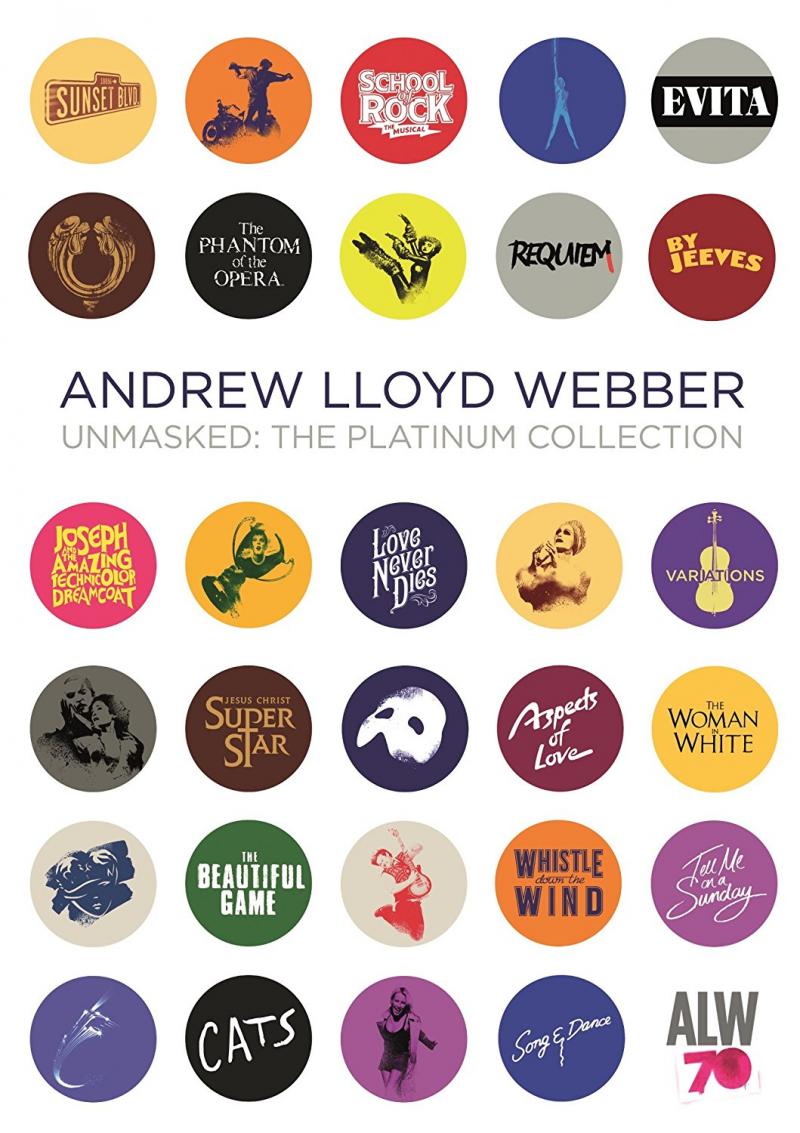 BWW Album Review: ANDREW LLOYD WEBBER UNMASKED: THE PLATINUM COLLECTION Packs Gems Within Its Density 