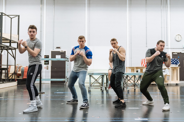 Photo Flash: In Rehearsal with AN OFFICER AND A GENTLEMAN THE MUSICAL 