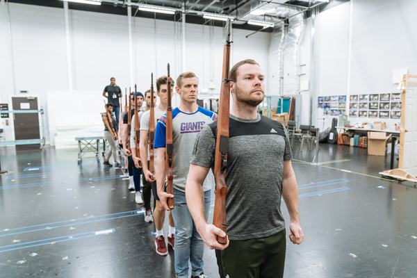 Photo Flash: In Rehearsal with AN OFFICER AND A GENTLEMAN THE MUSICAL Image