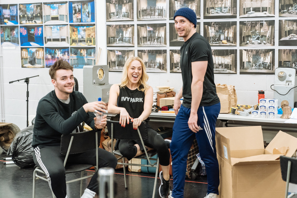 Photo Flash: In Rehearsal with AN OFFICER AND A GENTLEMAN THE MUSICAL Image