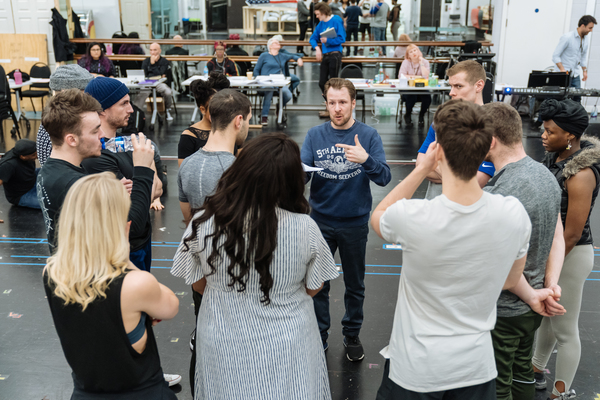 Photo Flash: In Rehearsal with AN OFFICER AND A GENTLEMAN THE MUSICAL Image