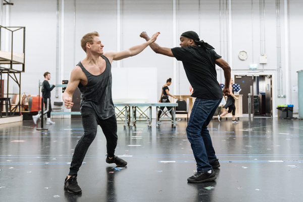 Photo Flash: In Rehearsal with AN OFFICER AND A GENTLEMAN THE MUSICAL Image