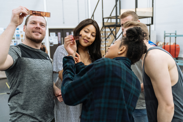 Photo Flash: In Rehearsal with AN OFFICER AND A GENTLEMAN THE MUSICAL Image