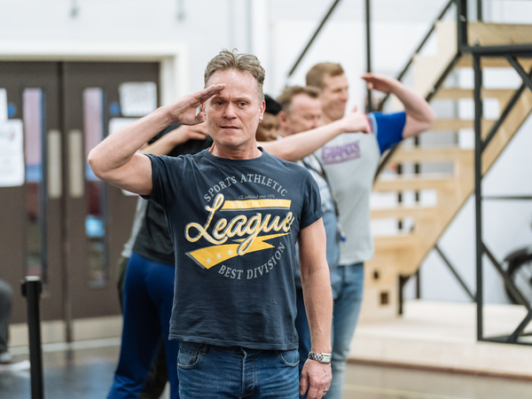 Photo Flash: In Rehearsal with AN OFFICER AND A GENTLEMAN THE MUSICAL Image