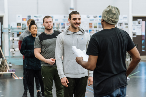 Photo Flash: In Rehearsal with AN OFFICER AND A GENTLEMAN THE MUSICAL Image