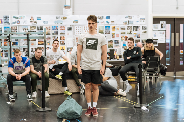 Photo Flash: In Rehearsal with AN OFFICER AND A GENTLEMAN THE MUSICAL Image
