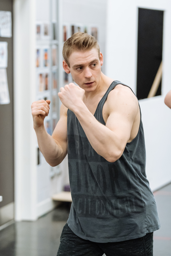 Photo Flash: In Rehearsal with AN OFFICER AND A GENTLEMAN THE MUSICAL Image