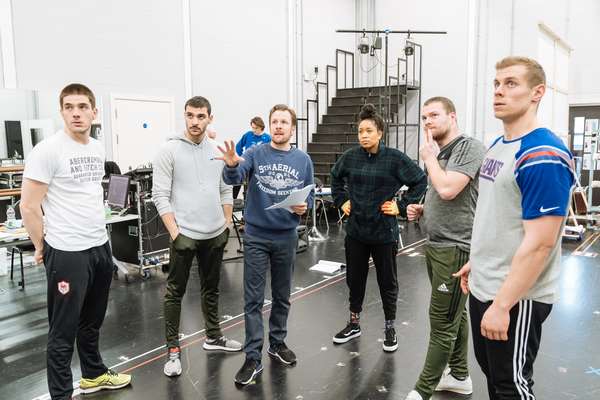 Photo Flash: In Rehearsal with AN OFFICER AND A GENTLEMAN THE MUSICAL Image