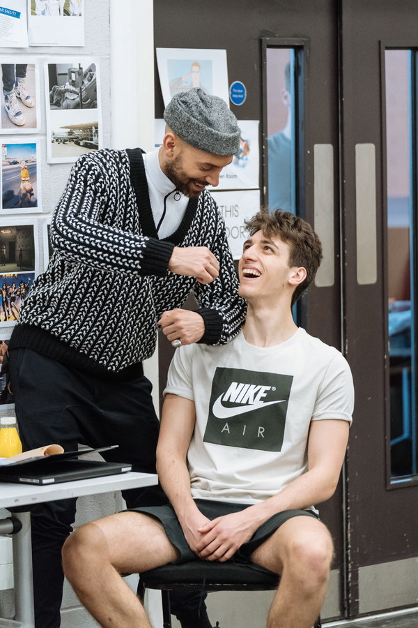 Photo Flash: In Rehearsal with AN OFFICER AND A GENTLEMAN THE MUSICAL Image