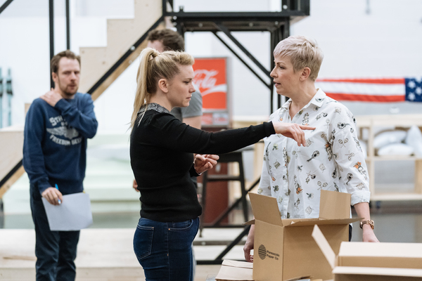 Photo Flash: In Rehearsal with AN OFFICER AND A GENTLEMAN THE MUSICAL Image