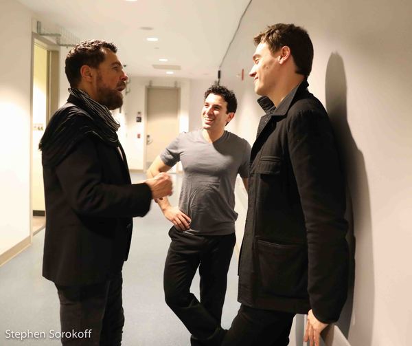 Clint Holmes, Jarrod Spector, Erich Bergen Photo