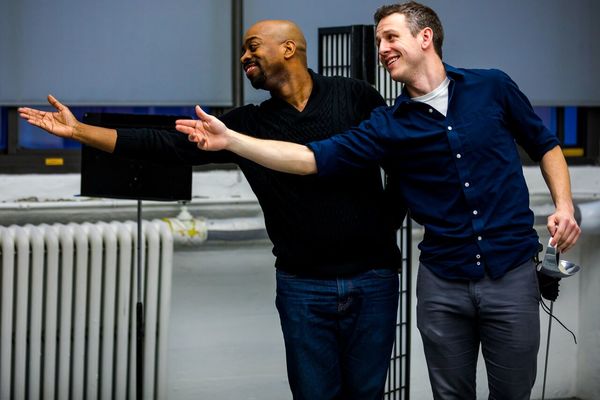 Photo Flash: In Rehearsal With Titan's MUCH ADO ABOUT NOTHING Image
