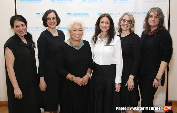 Rachel Chavkin, Evan Yionoulis, Joy Abbott, Julie Taymor, Laura Penn and Pam McKinnon Photo