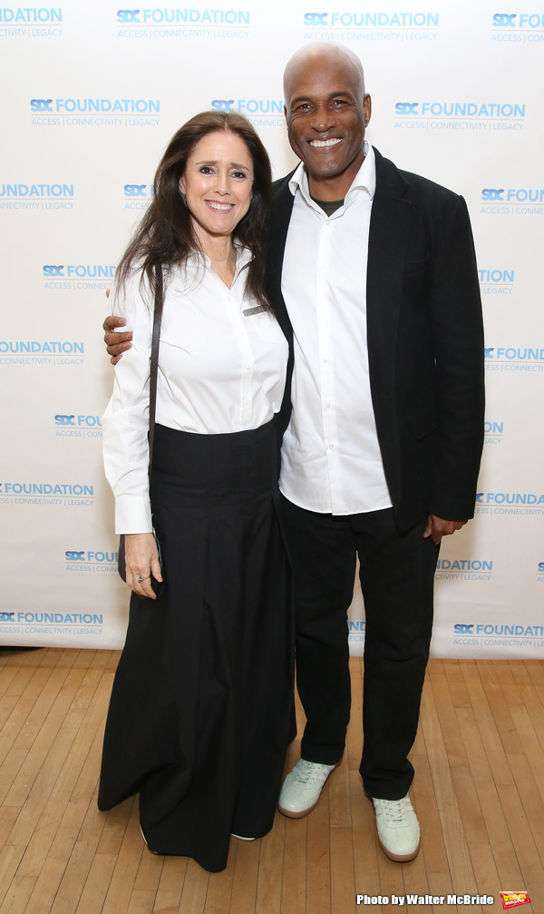 Julie Taymor and Kenny Leon Photo