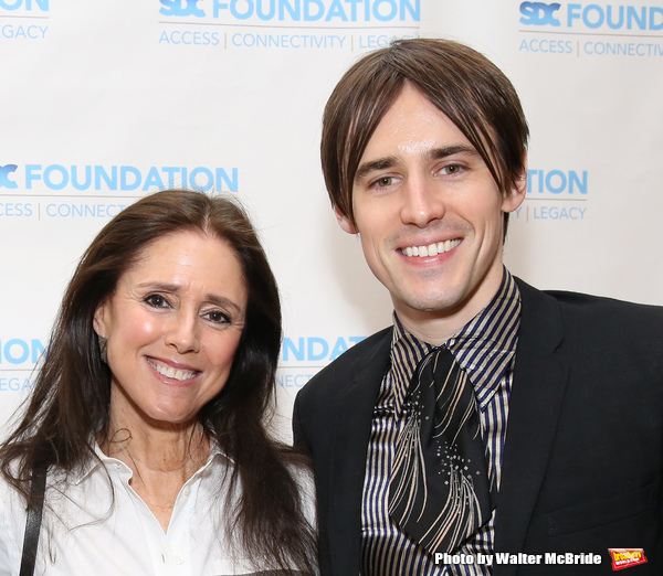 Julie Taymor and Reeve Carney  Photo