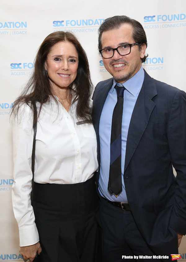 Julie Taymor and John Leguizamo  Photo