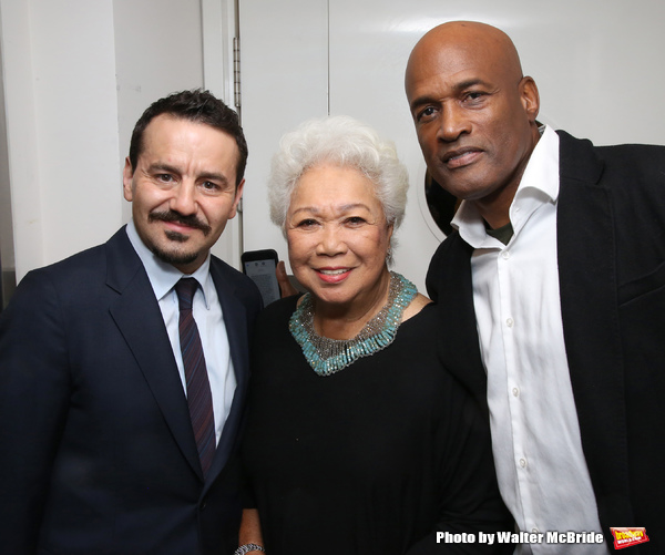 Max Casella, Joy Abbott and Kenny Leon  Photo