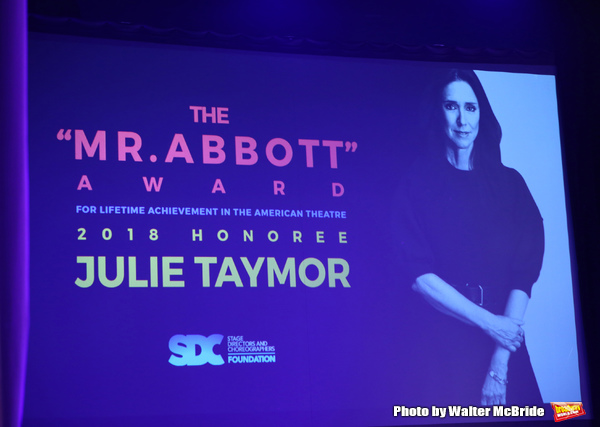 Photo Coverage: Julie Taymor is Honored With the Mr. Abbott Award Image
