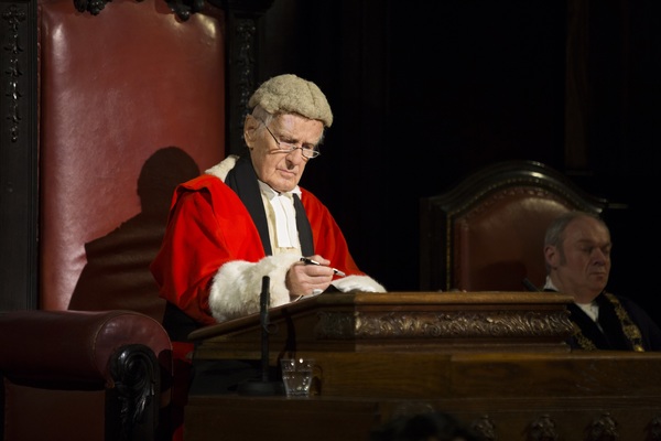 Photo Flash: First Look at Harry Reid and the New Cast of the Olivier Award Nominated WITNESS FOR THE PROSECUTION  Image