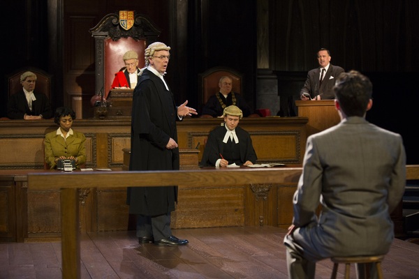 Photo Flash: First Look at Harry Reid and the New Cast of the Olivier Award Nominated WITNESS FOR THE PROSECUTION  Image