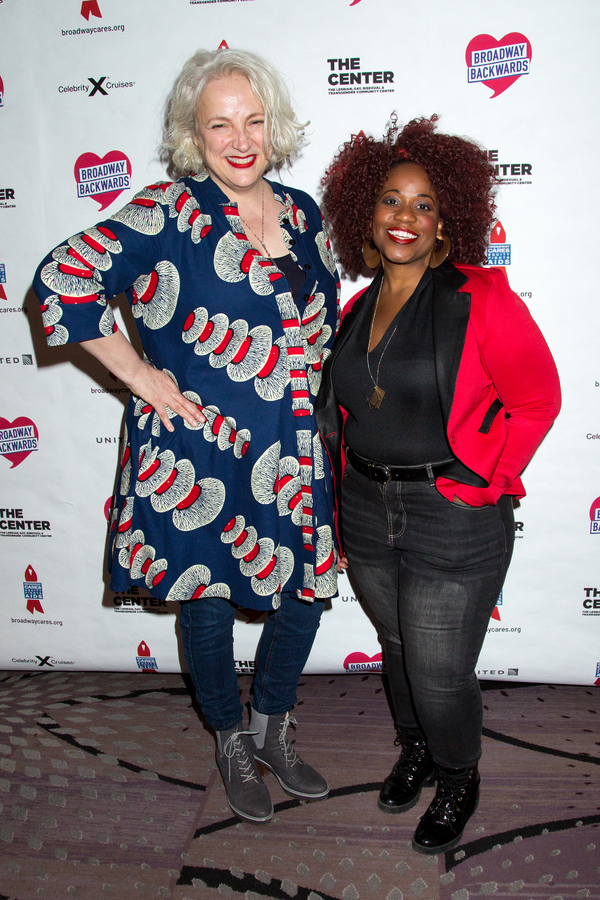 Photo Coverage: Stars Flip-Flop Roles at Broadway Backwards! Image