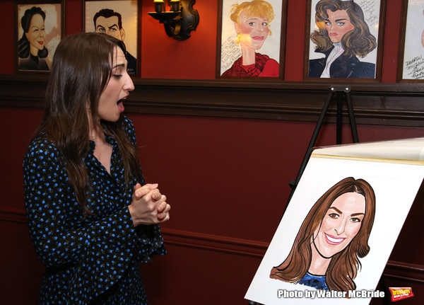 Photo Coverage: Sara Bareilles Celebrates Her Sardi's Portrait! Image