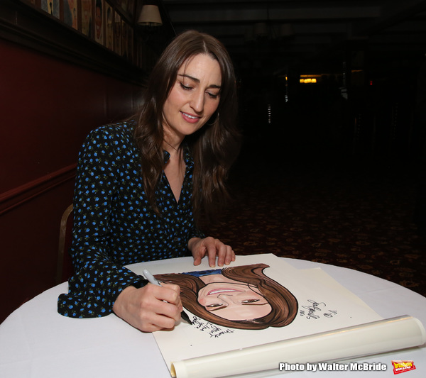 Photo Coverage: Sara Bareilles Celebrates Her Sardi's Portrait! Image