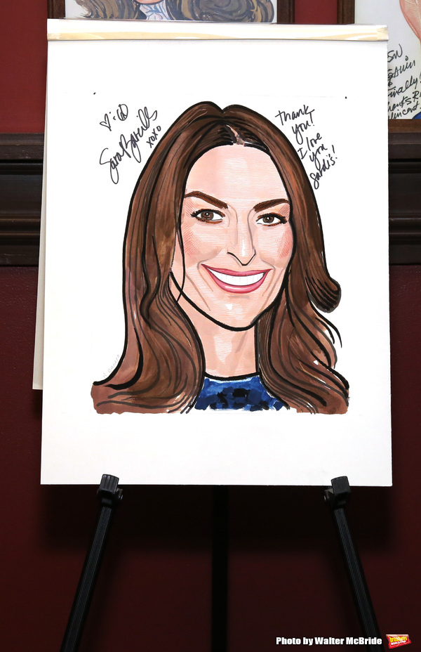 Photo Coverage: Sara Bareilles Celebrates Her Sardi's Portrait! Image