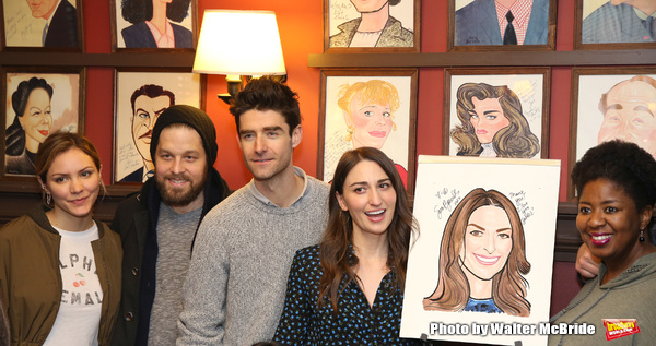 Photo Coverage: Sara Bareilles Celebrates Her Sardi's Portrait! Image