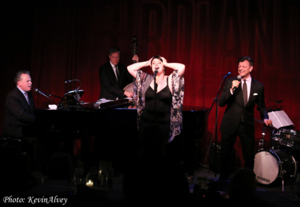 Billy Stritch, Steve Doyle, Jane Monheit, Jim Caruso Photo