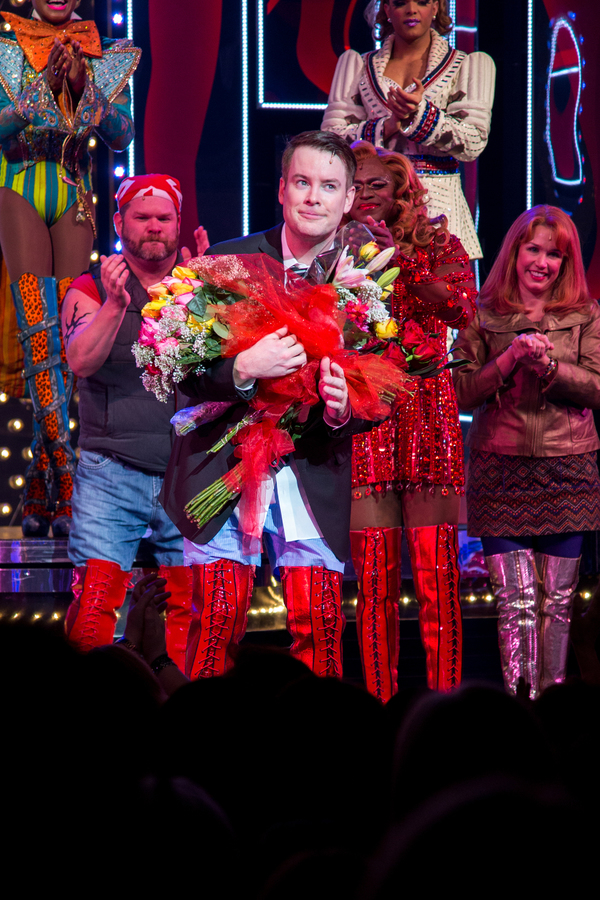 Photo Coverage: AMERICAN IDOL Alum David Cook Takes First Bows in KINKY BOOTS! Image