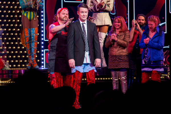 Photo Coverage: AMERICAN IDOL Alum David Cook Takes First Bows in KINKY BOOTS! Image