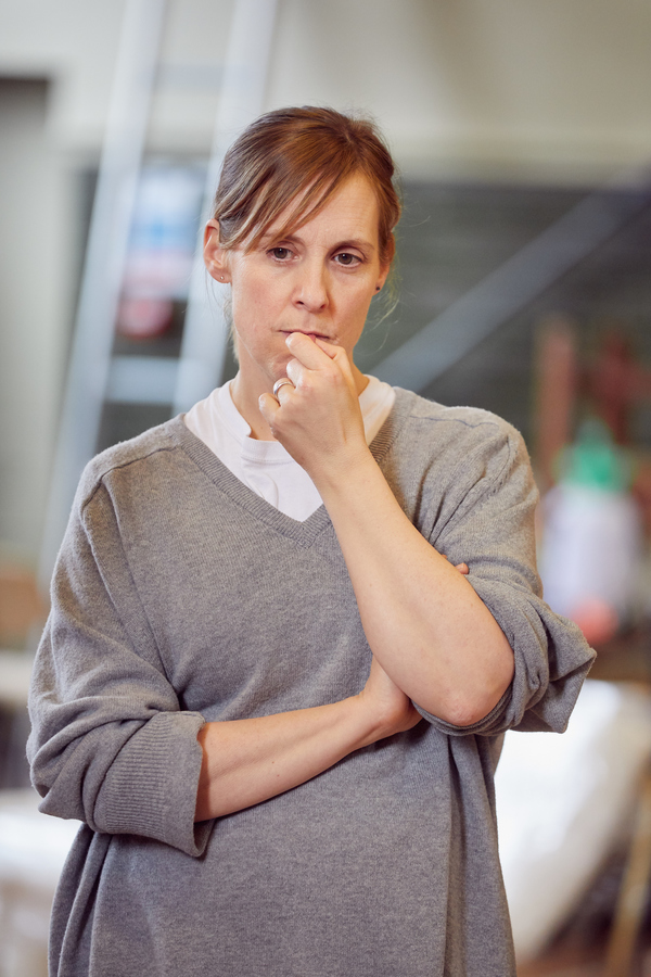 Photo Flash: In Rehearsal With Mel Giedroyc and John Hopkins in MUCH ADO ABOUT NOTHING at Rose Theatre Kingston 