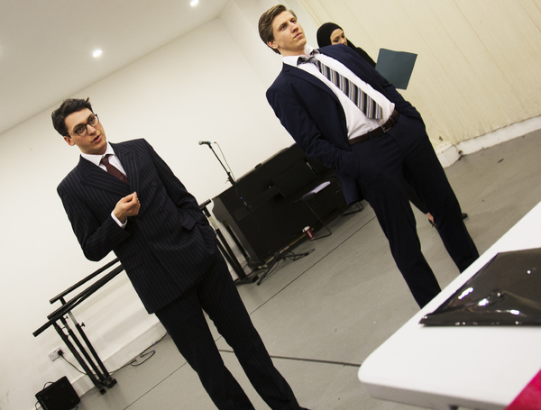 Photo Flash: Inside Rehearsals for FACELESS at Park Theatre Image