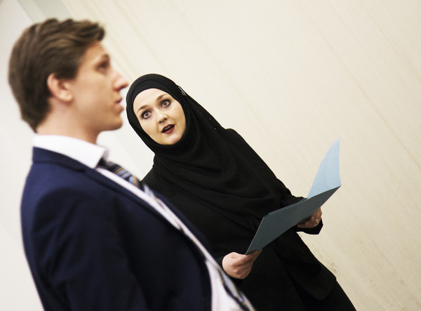 Photo Flash: Inside Rehearsals for FACELESS at Park Theatre Image
