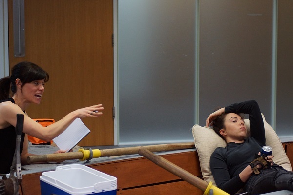 Photo Flash: Inside Rehearsals for THE GULF at the Tristan Bates Theatre Image