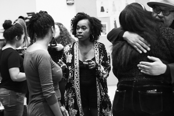 Photo Flash: In Rehearsal with the Cast of PARADISE BLUE Featuring Kristolyn Lloyd and More Image
