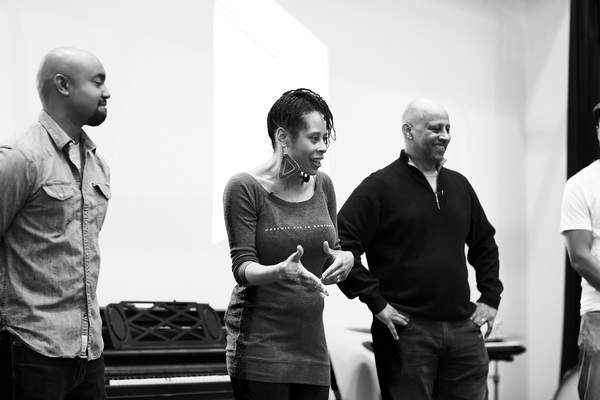 Photo Flash: In Rehearsal with the Cast of PARADISE BLUE Featuring Kristolyn Lloyd and More Image