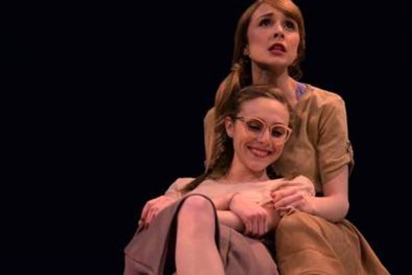 (from top to bottom) Ally Borgstrom as Margot and Jennifer Robbins as Leisel.

 Photo