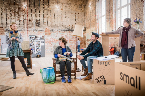 Photo Flash: Inside Rehearsal for PIECES OF STRING at Mercury Theatre Colchester Image