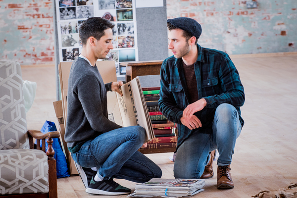 Photo Flash: Inside Rehearsal for PIECES OF STRING at Mercury Theatre Colchester Image