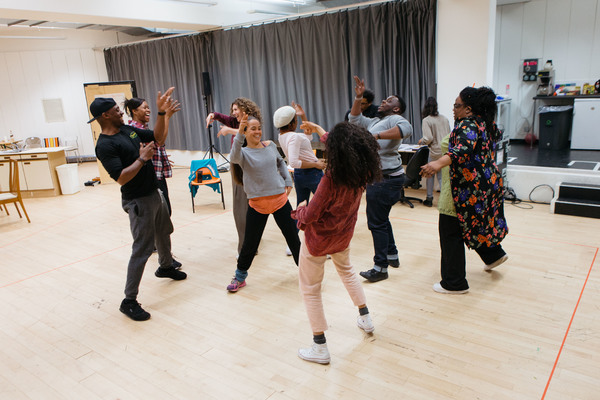 Photo Flash: In Rehearsal with the National's NINE NIGHT Image