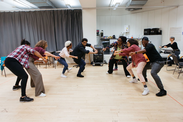 Photo Flash: In Rehearsal with the National's NINE NIGHT Image
