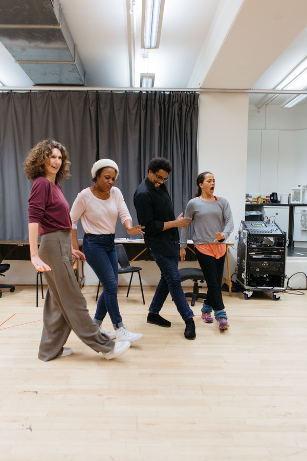 Photo Flash: In Rehearsal with the National's NINE NIGHT Image
