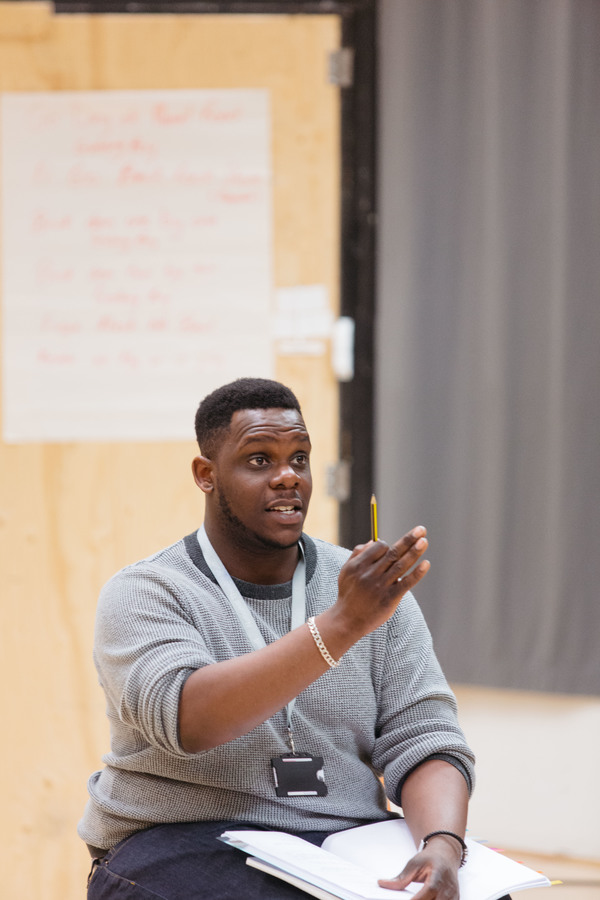 Photo Flash: In Rehearsal with the National's NINE NIGHT Image