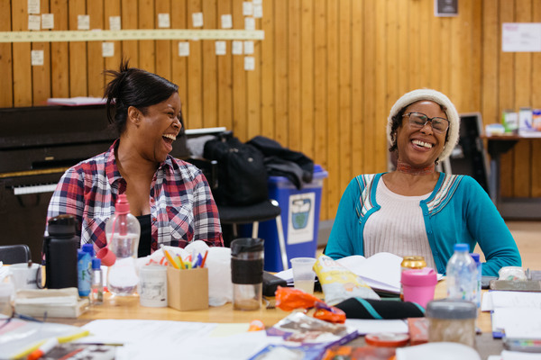 Photo Flash: In Rehearsal with the National's NINE NIGHT Image