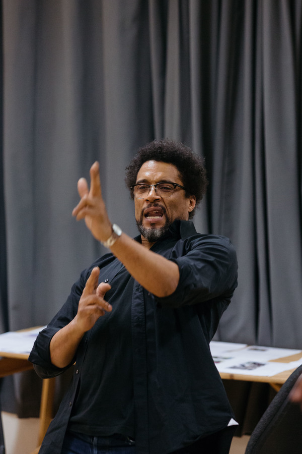 Photo Flash: In Rehearsal with the National's NINE NIGHT 