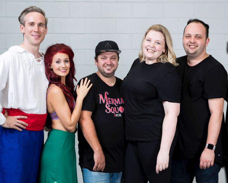 Director and AV Designer of Birdie Productions' THE LITTLE MERMAID Discuss the Production Image