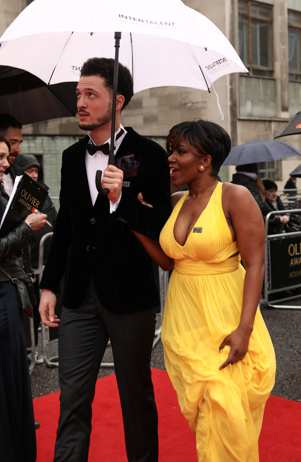 Photo Flash: On the Red Carpet at the Olivier Awards 