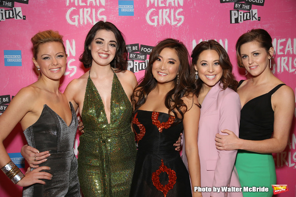 Kate Rockwell, Barrett Wilbert Weed, Ashley Parker, Erika Henningsen and Taylor Loude Photo